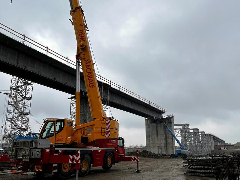 Lucrari la Gradistea, Foto: CFR Infrastructura