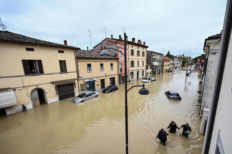 Inundatii in regiunea italiana Emilia-Romagna, Foto: AA/ABACA / Abaca Press / Profimedia