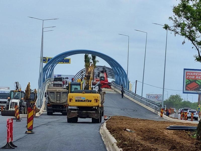 Pasajul de la ieșirea spre Autostrada Soarelui, Foto: HotNews/Catiusa Ivanov