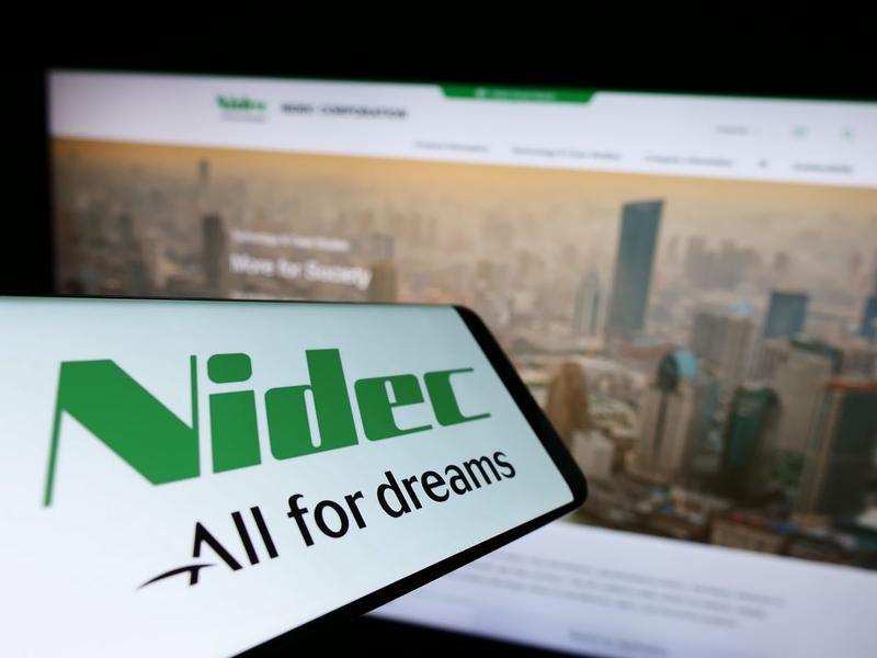 Logo Nidec, Foto: Shutterstock