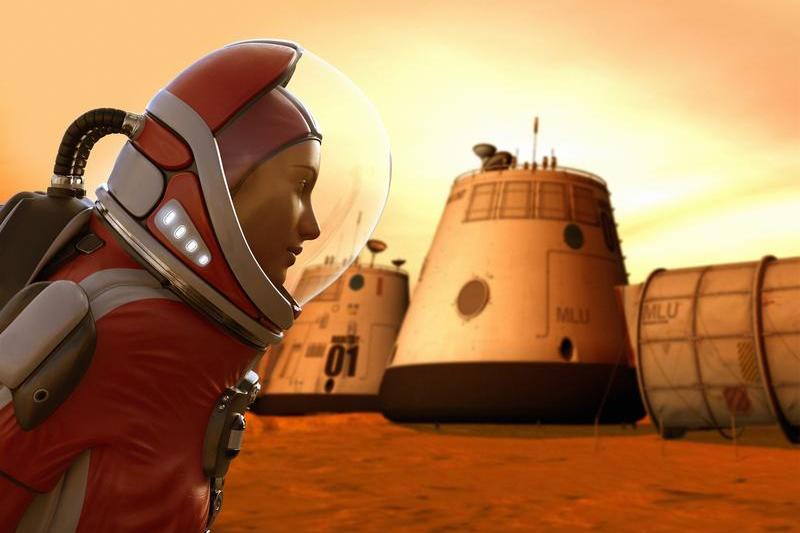 astronaută pe Marte, Foto: VICTOR HABBICK VISIONS / Sciencephoto / Profimedia