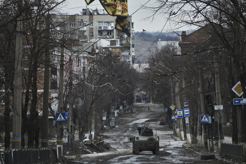 Humvee in Bahmut, Foto: LIBKOS / AP / Profimedia