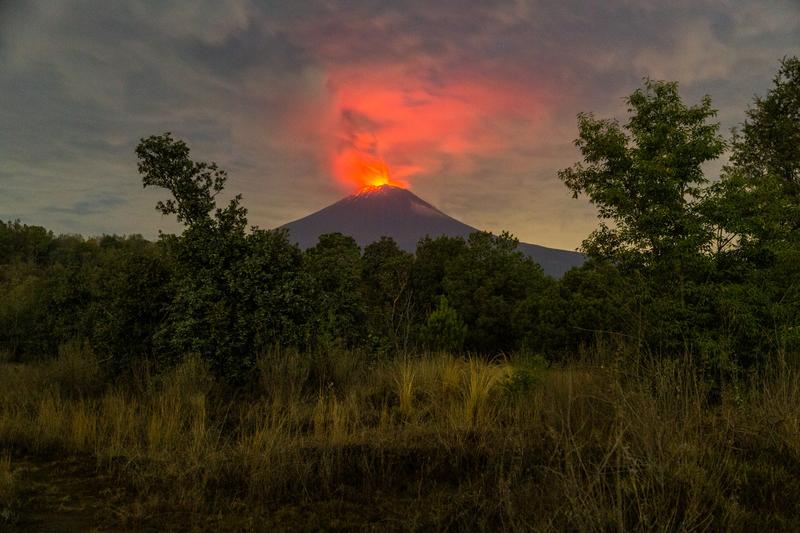 Vulcanul Popocatepetl, mai 2023, Foto: Cesar Guzman / DPA / Profimedia