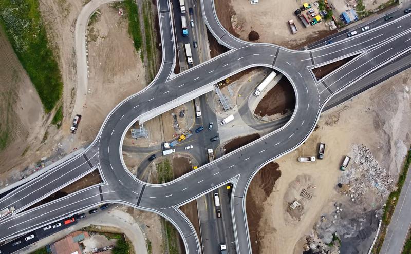 Pasajul Olteniței înainte de inaugurare, Foto: Captura YouTube