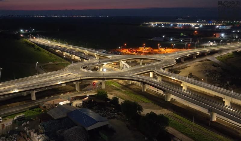 Pasajul Oltenitei, inainte de inaugurare, Foto: Captura video