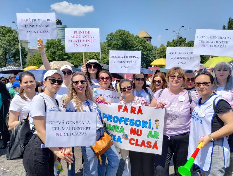 Protestul profesorilor , Foto: Hotnews