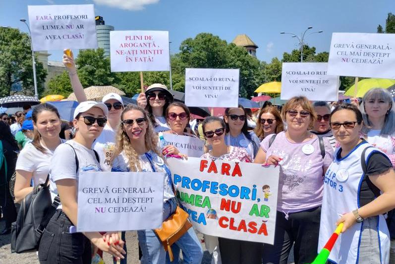 Protestul profesorilor , Foto: Hotnews