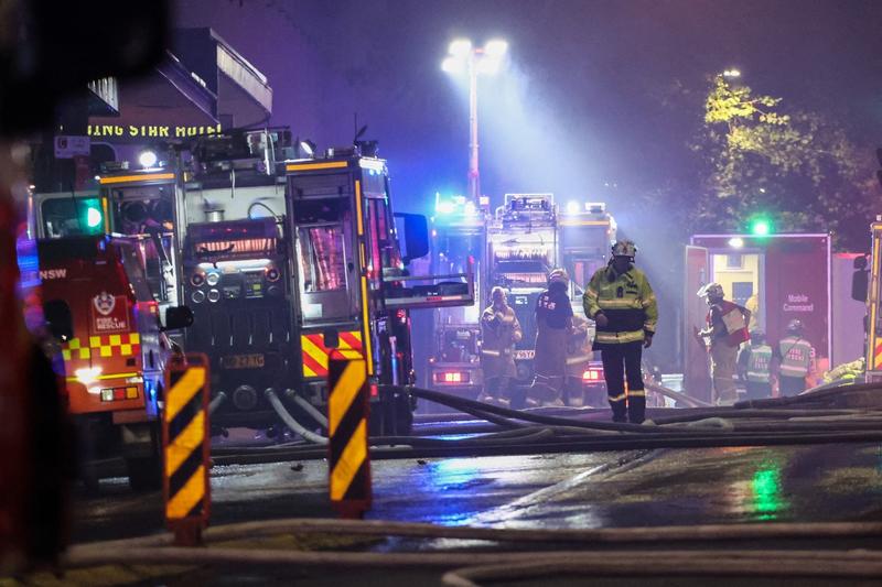 Intervenție a pompierilor în Sydney, Australia, Foto: DAVID GRAY / AFP / Profimedia