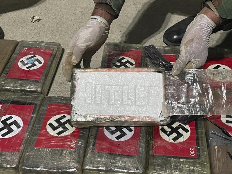 Pachetele de cocaina descoperite in Peru, Foto: Peruvian Anti-Drug Police / AP / Profimedia Images
