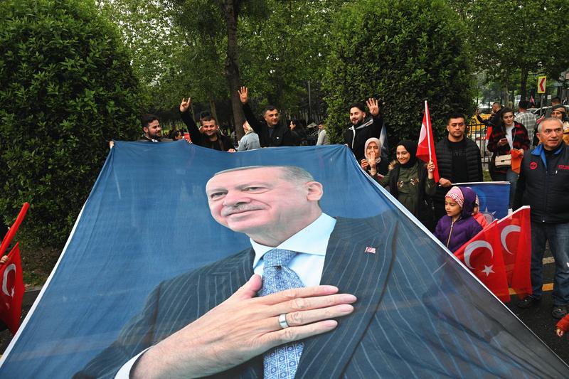 Sustinatorii lui Erdogan sarbatoresc victoria presedintelui, Foto: Alexey Filippov / Sputnik / Profimedia