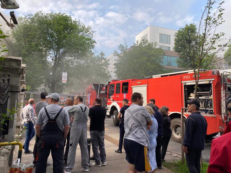 Incendiu Calea Dorobanți, Foto: Hotnews