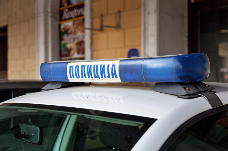 Mașină de poliție din Serbia, Foto: DreamsTime