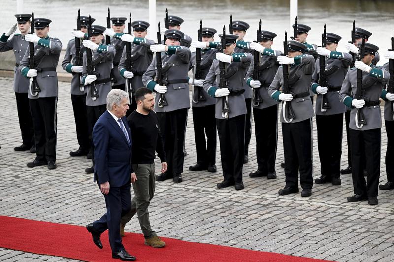 Zelenski si Sauli Niinisto, Foto: Vesa Moilanen / Shutterstock Editorial / Profimedia Images