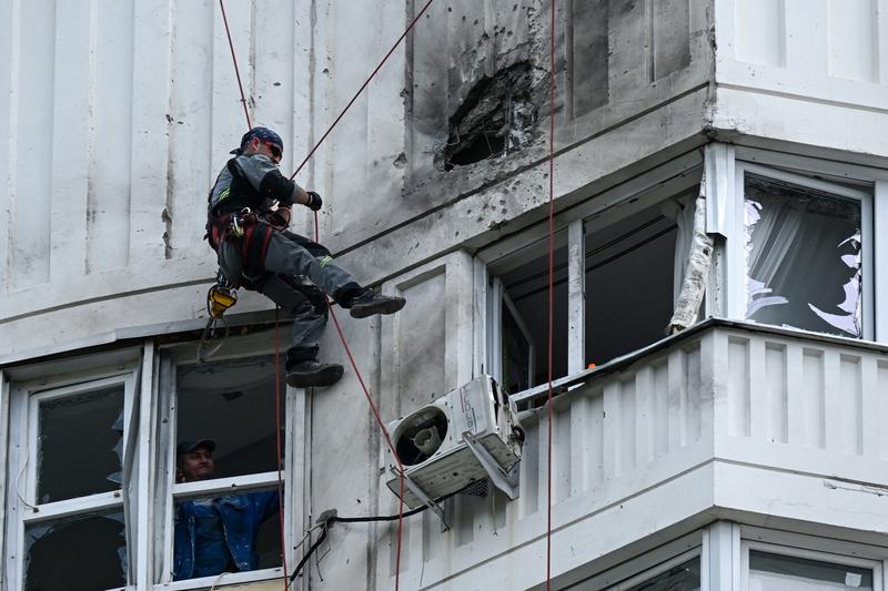 Atac cu drone in Moscova, Foto: Kirill KUDRYAVTSEV / AFP / Profimedia