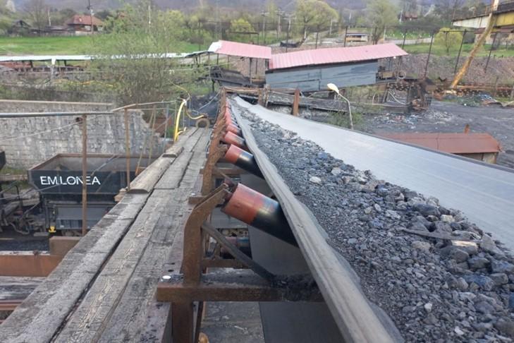 Mina Lonea, bandă de transport cărbune la suprafață., Foto: Contributors.ro