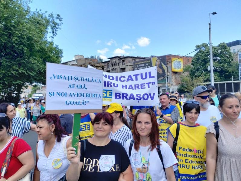 Protest al profesorilor, Foto: HotNews.ro / Adrian Vasilache