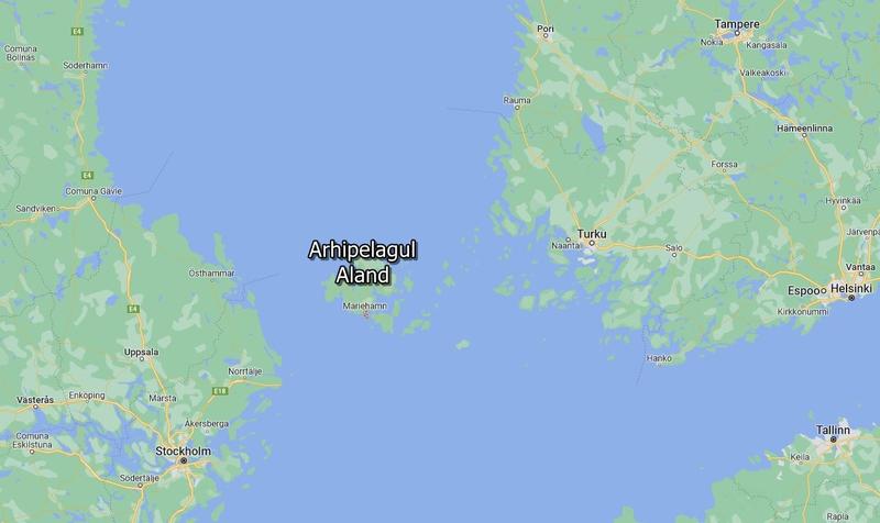Arhipelagul Aland, Foto: Google Maps