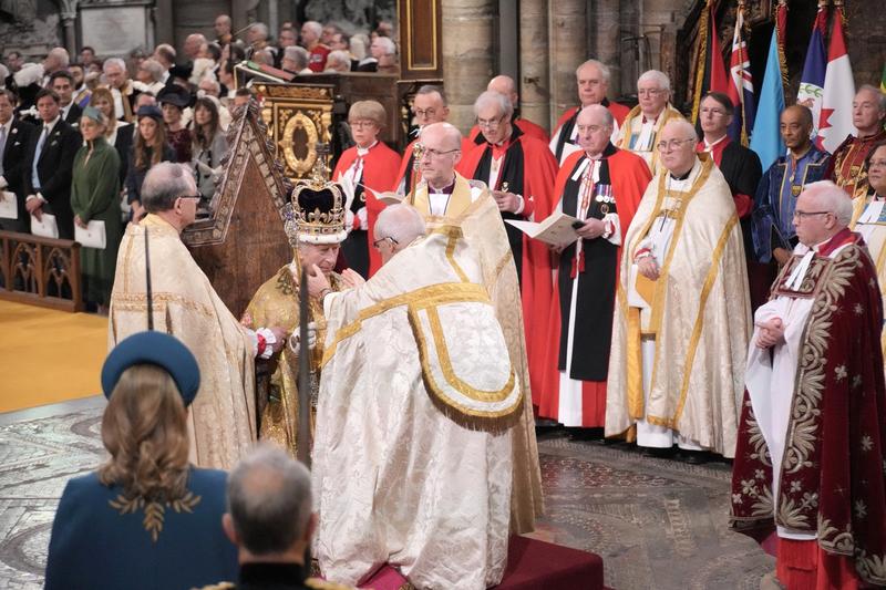 Regele Charles al III-lea a fost incoronat, Foto: Jonathan Brady / AFP / Profimedia