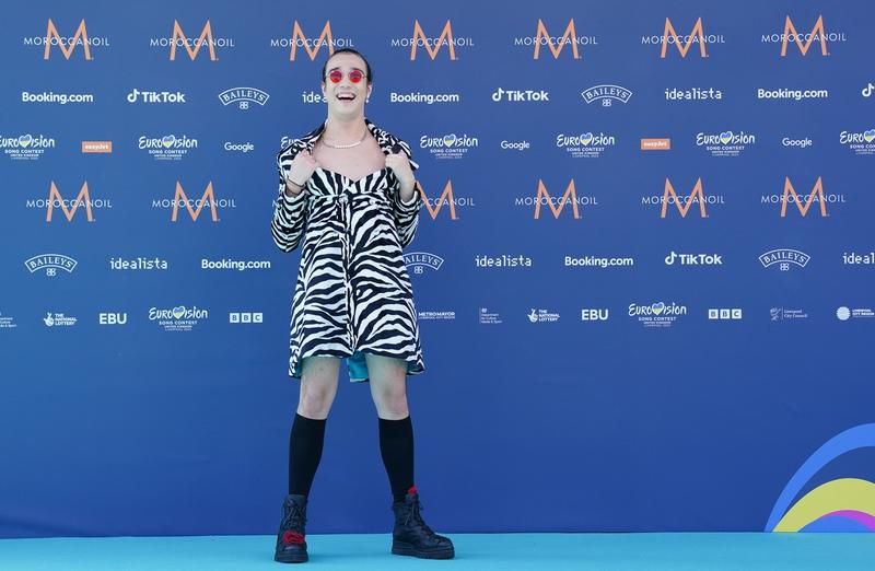 Theodor Andrei, reprezentatul României la Eurovision 2023, Foto: Peter Byrne / PA Images / Profimedia