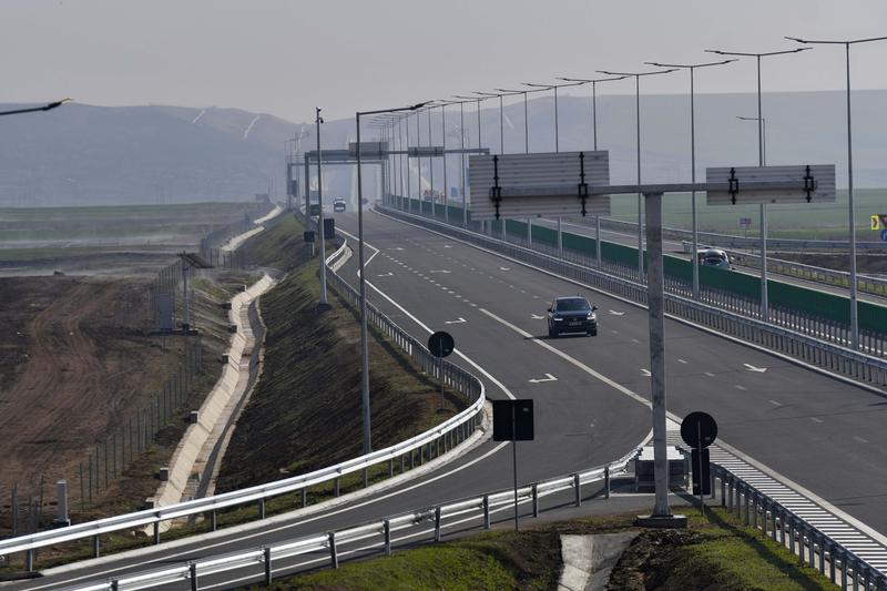 Drumul Expres Craiova - Pitești, Foto: Inquam Photos / Bogdan Danescu