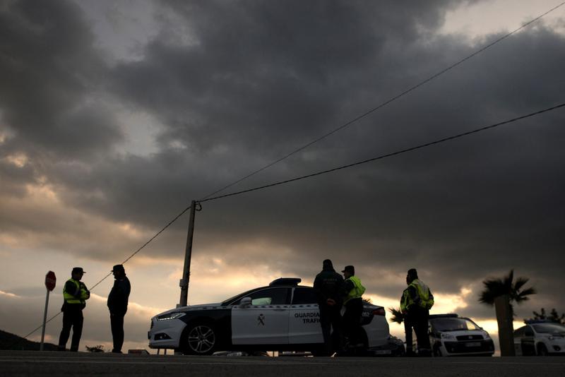 Politia spaniola, Foto: JORGE GUERRERO / AFP / Profimedia