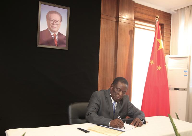 Emmerson Mnangagwa, presedintele statului Zimbabwe, Foto: Shaun Jusa / Xinhua News