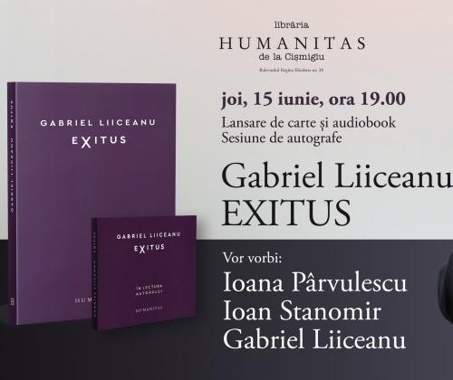 Gabriel Liiceanu „Exitus”, Foto: Humanitas