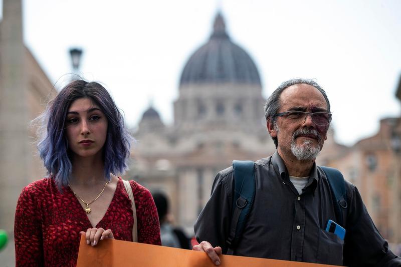 Activiști ai mișcării Ultima Generazione, Foto: Angelo Carconi / Zuma Press / Profimedia