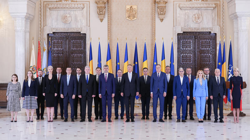 Ministrii Guvernului Ciolacu au depus jurământul, Foto: Presidency.ro