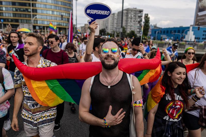 Parada LGBT la Varsovia, Foto: Profimedia Images