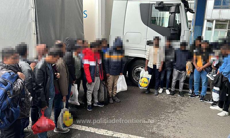 Migranti prinsi la Nadlac, Foto: Politia de Frontiera