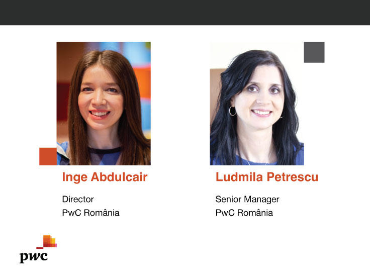 Inge Abdulcair, Ludmila Petrescu, Foto: PwC România