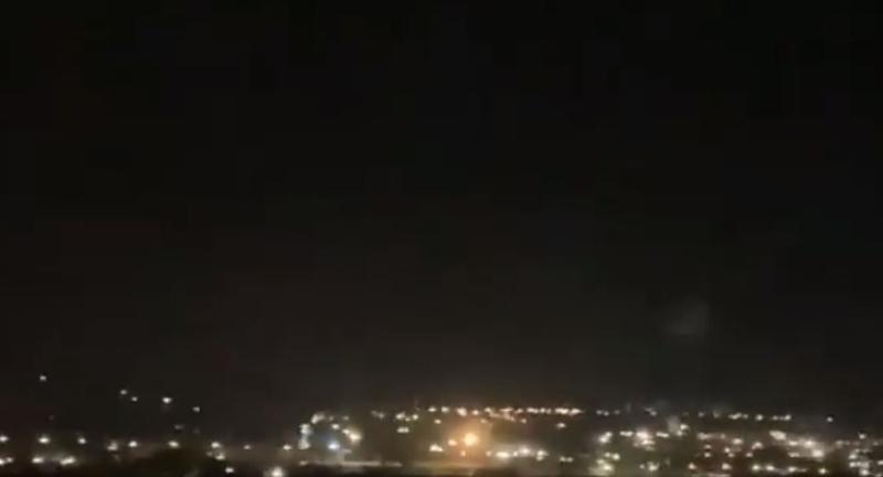 Atac nocturn asupra regiunii Smolensk, Foto: Captura Twitter