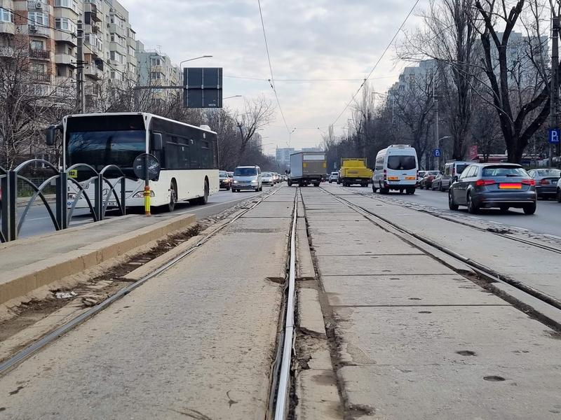 Primăria Capitalei a atribuit contractul pentru reabilitarea ultimilor 3 km de linie de tramvai, din pachetul de 50 km, în stare avansată de degradare