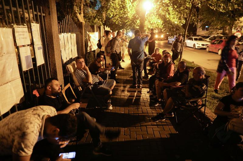 Cozi la grădinițele din Sectorul 3, Foto: Inquam Photos / George Călin