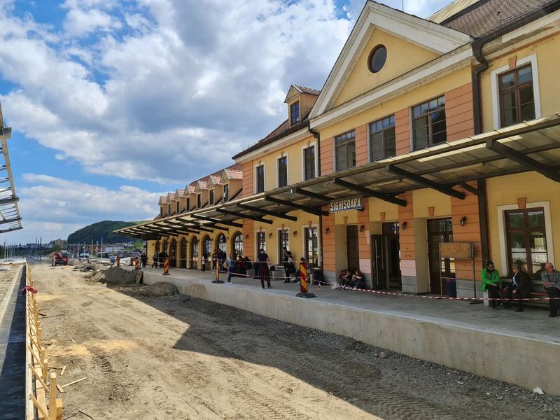 Gara Sighisoara, Foto: Vlad Barza / HotNews.ro