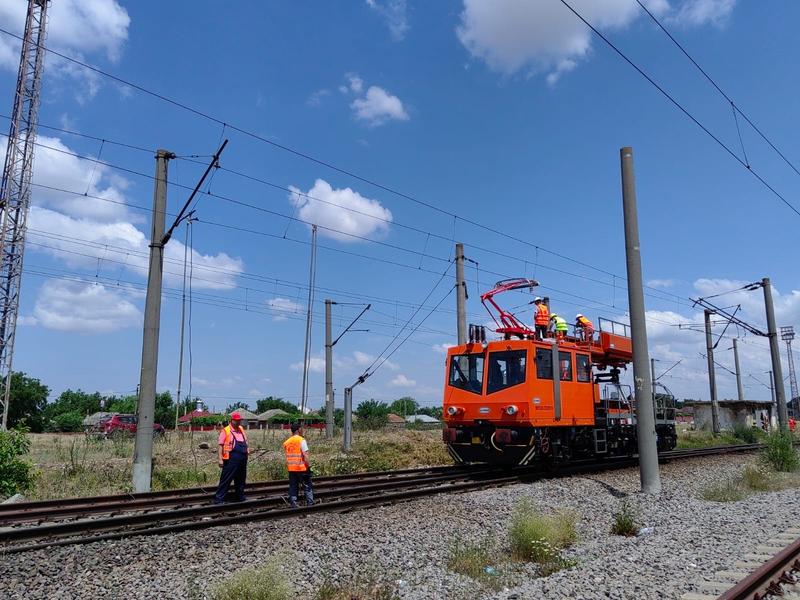 Lucrari feroviare, Foto: CFR Infrastructura