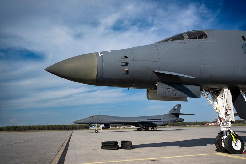 Bombardiere B-1 „Lancer” americane, Foto: Pontus Lundahl / AFP / Profimedia Images