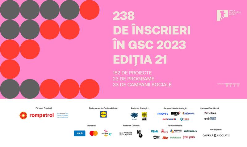 Record de înscrieri în competiția Galei Societății Civile, Foto: Gala Societății Civile