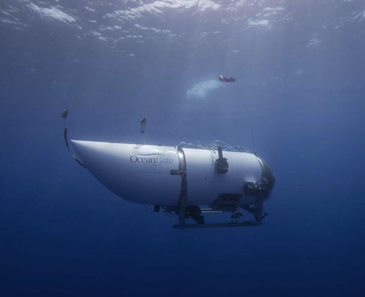 Submersibilul Titan operat de compania OceanGate, Foto: La Nacion / Zuma Press / Profimedia