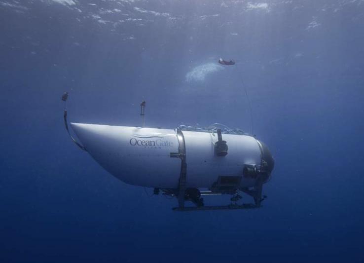 Submersibilul Titan operat de compania OceanGate, Foto: La Nacion / Zuma Press / Profimedia