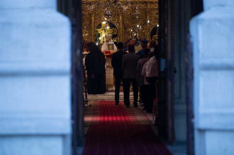 Slujbă la Patriarhie, Foto: Inquam Photos / Alexandra Pandrea