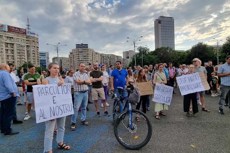 Protest legea urbanismului, Foto: Hotnews / Catiușa Ivanov