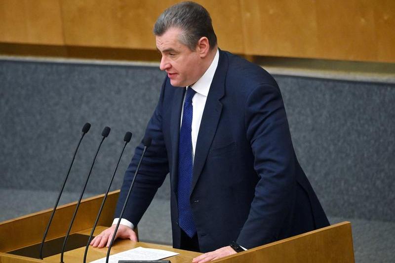 Leonid Sluțky, șeful comisiei pentru politicăî externă din Duma rusă, Foto: Vladimir Fedorenko / Sputnik / Profimedia Images