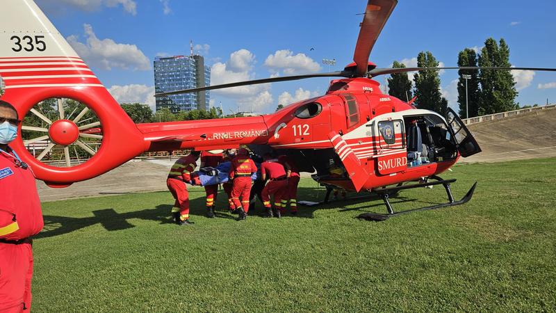 Elicopter SMURD, Foto: Departamentul pentru Situatii de Urgenta