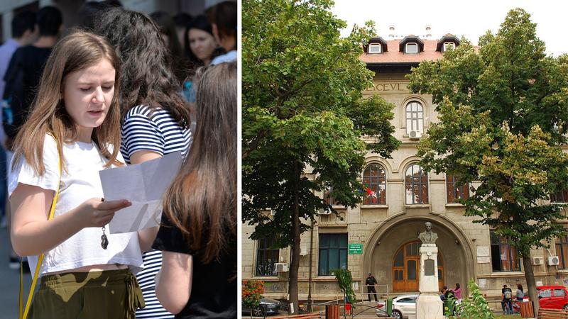 Scandal la Bacalaureat, la Colegiul Național Gheorghe Șincai, Foto: fanatik.ro