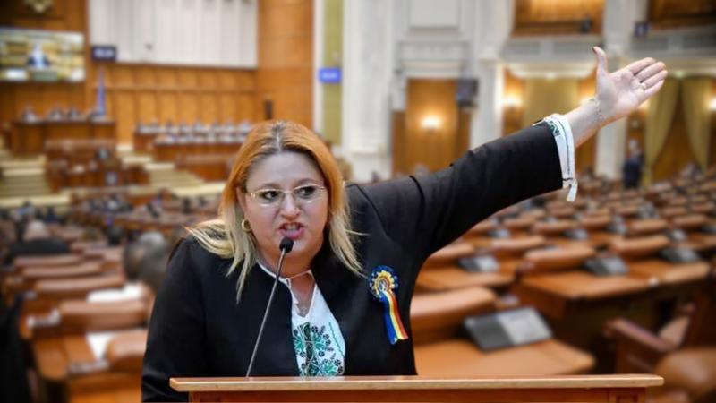 Senatoarea Diana Șoșoacă, Foto: fanatik.ro