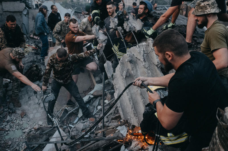 Atac cu rachete al rusilor la Kramatorsk, Foto: AA/ABACA / Abaca Press / Profimedia