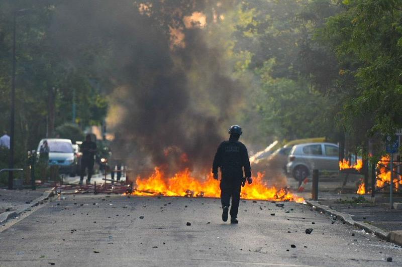 Violențe în Franța după ce un polițist a împușcat un adolscent de 17 ani, Foto: Poitout Florian/ABACA / Shutterstock Editorial / Profimedia