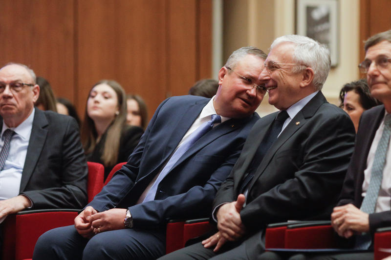 Isărescu și Ciucă la aniversarea BNR, Foto: Inquam Photos / George Călin